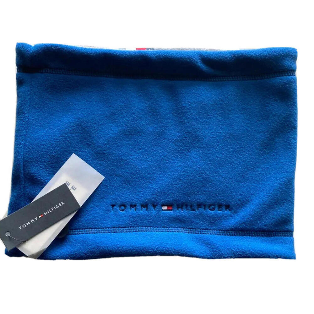 Tommy Hilfiger $29 REVERSIBLE Unisex  Blue Scarf OS
